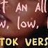 All Time Low Jon Bellion Slowed Reverb This Is The One Tiktok Tiktokremix Low Low Music