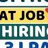 Best Remote Job For Freshers Work From Home Jobs 2025 PAN India Jobs Latest Jobs For Graduates
