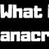 What Is An Anacrusis