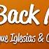 Enrique Iglesias Takin Back My Love Lyrics Ft Ciara