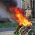 Psycho Kid Torches Christmas Tree