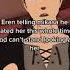 Eren Tells Mikasa He Hates Her But Mikasa Has Other Plans Shorts Anime