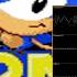 Sonic Triple Trouble GG Title Screen Sega Genesis Remix Sonic 3 Version Oscilloscope View