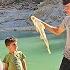 Part 2 Catching A Lot Of Fish In The Raging River With A Nomadic Family