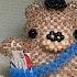 Мастер класс Мишка почтальон 4часть Амигуруми Crochet Beads Tutorial Handmade Amigurumi