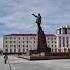 якутск Площадь Ленина в солнечный теплый день 19 мая 2025 года Yakutsk Sunny Warm Day