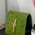 Warmly Life Green Table Clock Unique Design Desktop Compact Watch Ceramic Timepiece Home Office
