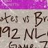 The Atlanta Braves Last Ditch Comeback Vs The Pittsburgh Pirates Needs A Deep Rewind 1992 NLCS