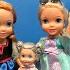 Packing The Bags Elsa Anna Toddlers Getting Ready For A Trip Baggage Barbie Dolls