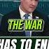 Alqaeda To BLAME White House Shares Donald Trump S Assessment On Ending War Shorts
