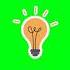 Idea Bulbs With Sound Effects Green Screen Greenscreen Chromakey Filmora Capcut Shorts