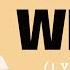 Whoa Lyric Video Snoh Aalegra