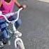 HER FIRST TIME RIDING A BIKE