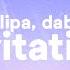 Dua Lipa DaBaby Levitating Lyrics