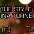 Tina Turner The Best Karaoke