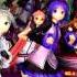 MMD Groovy Dancing Girl Yufu Miku Momo Defoko Neru Rin Ritsu Luna Lily Miki Teto Luka