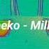 Meganeko Milkshake Lyrics