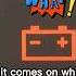 Battery Discharge Warning Indicator