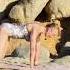 Exercise Snack You Can Do Anywhere Even On A Beach Pilatesinstructor Beach Girlwiththepilatesmat