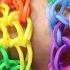 Rainbow Loom English DRAGON SCALE BRACELET Loom Bands Easy How To DIY Tutorial