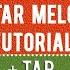 Solenzara Guitar Melody Tutorial Free Tab Backing Track