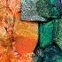 Rainbow Colored Chalk Chuncks ASMR GYMCHALK CRUSHING SLEEP AID