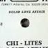 THE CHI LITES SOLID LOVE AFFAIR 1990