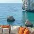 Elegant Jazz Ambience Smooth Jazz In Mediterranean Bar Overlook Turquoise Bay For Working Rela