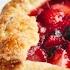 French Strawberry Blueberry Galette Recipe Fruit Galette ASMR