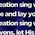 All Of Creation MercyMe With Lyrics