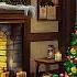 Warm Winter Nook Soft Oldies Fill The Room As Snow Falls Gently Outside And Fireplace Warmth