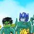 Mini Dj Transformer Play Squid Game Dead Bumblebee ACREE Optimus Prime 어몽어스 오징어 게임 2