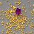 Reverse Yellow Beads Flower