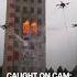 Watch Chinese Drones Douse Fire In A Multi Storey Building