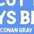 Conan Gray The Cut That Always Bleeds Lyrics