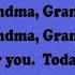 Grandma Grandpa Grandparents Day Song Aka Are You Sleeping