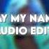 Say My Name David Guetta Feat Bebe Rexha J Balvin Audio Edit