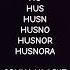 HUSNORA