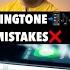 RINGTONE MISTAKES Shorts