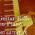 97 GUTALAX Sh Tbusters Metalcover Piano Metal