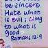 Verse Of The Day Romans 12 9