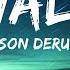 Jason Derulo Swalla Lyrics Feat Nicki Minaj Ty Dolla Ign Best Songs