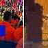 CFMEU Protest Chaos Melbourne Mansion Blaze 9 News Australia