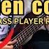 Showing My PRO Bass Playing Friend FAMI Alien Alien Bass Cover