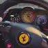 Convertible Ferrari In Winter YES Shorts Ferrari Supercar