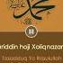 2 PESHONADAGI NUR Tasadduq Yo Rasululloh NURIDDIN XOJI DOMLA
