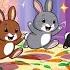 Five Little Bunnies Jumping On The Bed Nursery Rhymes Kids Songs