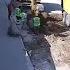 Грязевой душ приняли рабочие из за повреждения трактористом трубопровода