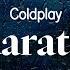 Coldplay The Karate Kid Lyrics