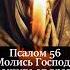 Псалом 56 Молись Господу о защите от врагов псалмы псалтырь защитаотврагов